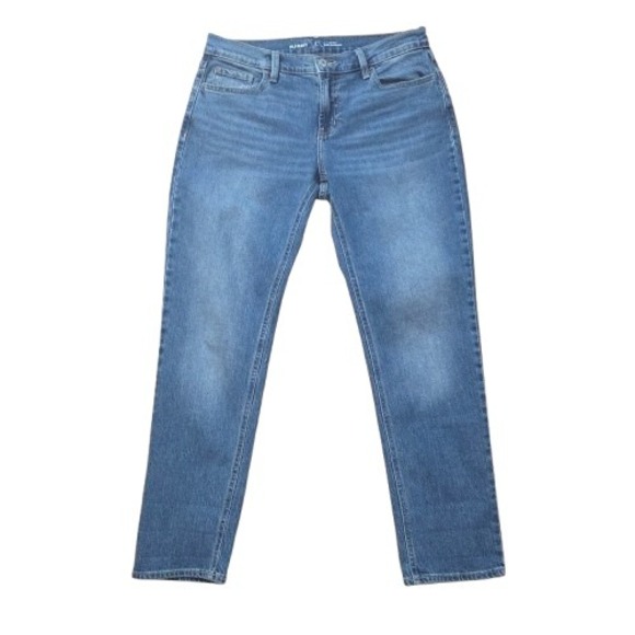 Old Navy Denim - Old Navy Boyfriend Mid Rise Medium Wash Stretch Denim Jeans Womens 6P